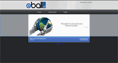 Desktop Screenshot of eball.pl
